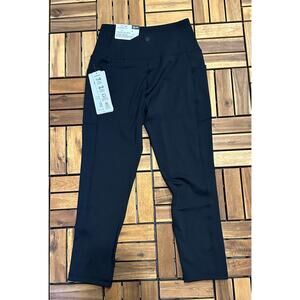 Size- S/P - RBX Active Squat Proof Active Compression Capri Leggings Pockets NEW